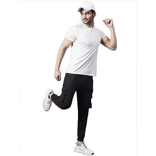 Image of Rigo Printed Cotton Jogger Pants for Men | Regular Fit Track Pant for Men | Jogger Track Pant for Men | Lower for Men Idol for Gym, Yoga, Sports, Running