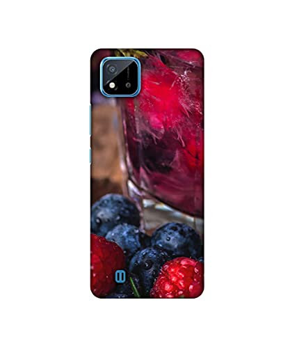 Image of Amazon Brand - Solimo Basic Case for Realme C20 (Plastic Multicolor)