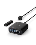 Anker USB C Charger, 6 Port Charging Station with 112W Power, for iPhone...