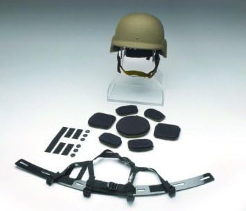BLSS Kit (Ballistic Helmet Liner & Suspension System) for the PASGT Helmet BLACK STANDARD SIZE