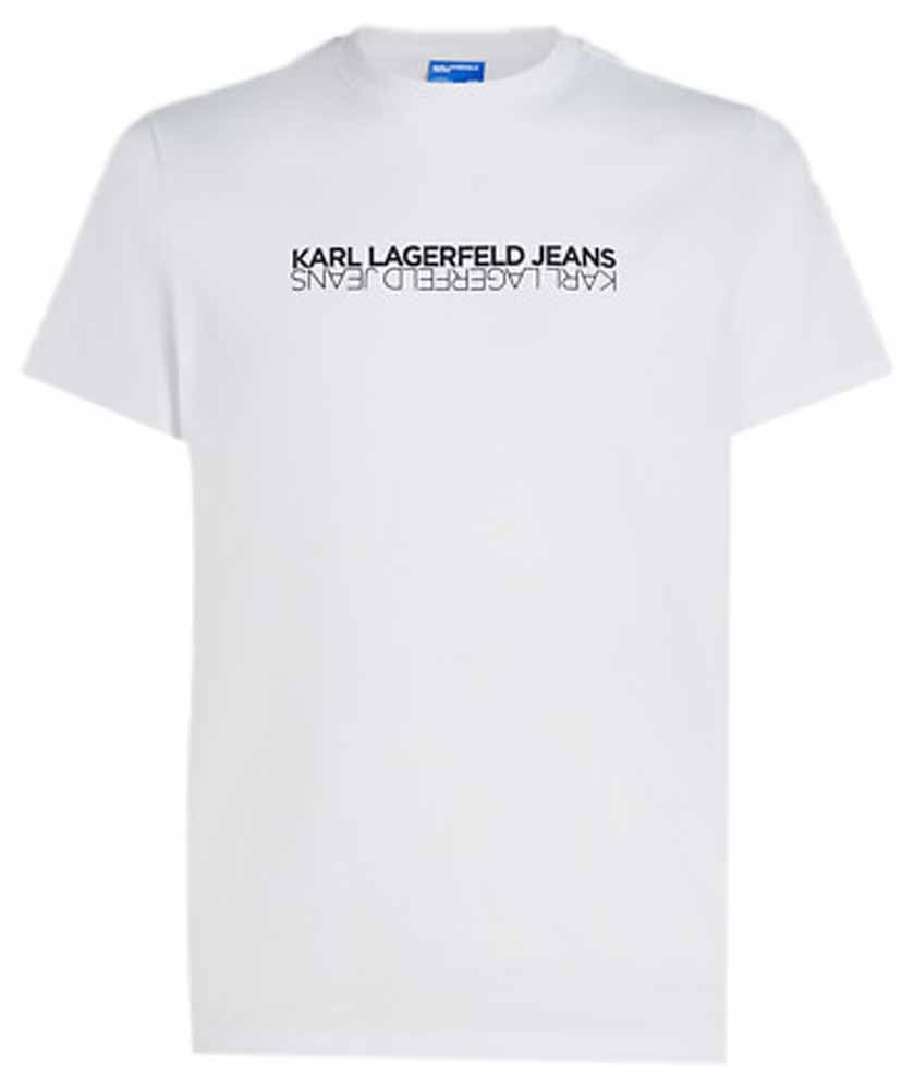 Karl Lagerfeld Jeans Herren Karl Lagerfeld Jeans, Men's, Slim Short Sleeve Reflection Tee, Slim Fit T-Shirt
