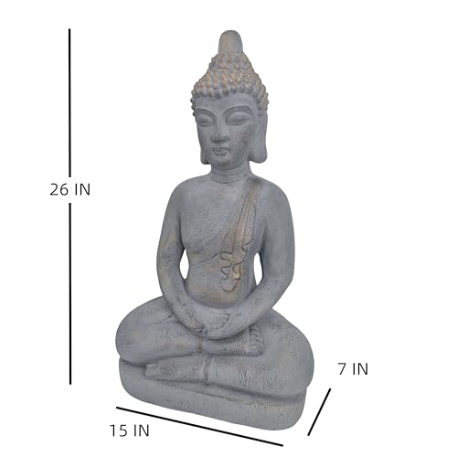 Estatua Buddha Meditativa 26'' para Decoración miniatura 5