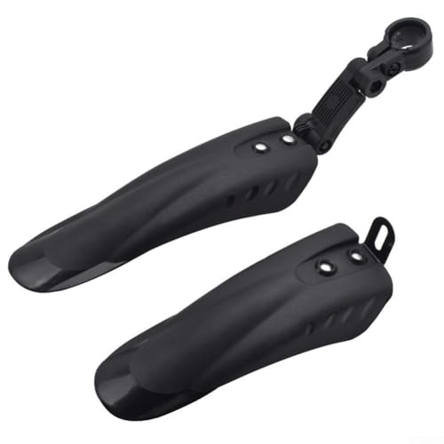 Halten Sie das Fahrrad Ihres Kindes sauber und geschützt mit PVC-Kunststoff-Schutzblechen, Kotflügel-Set vorne und hinten für 30,5 - 50,8 cm (12 - 20 Zoll) Fahrräder, Anti-Falten und Anti-Aging (Stil