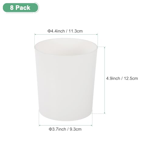 M METERXITY 8-Pack Plastic Plant Pots - Image 3