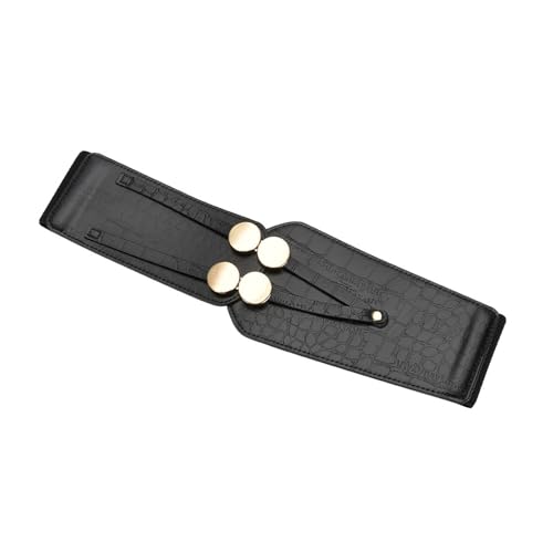 Degpum Wide Elastic Belts for Women Vintage Cinch Wide Stretchy Belt for Women Fashion Stretchy Dresses Accessory