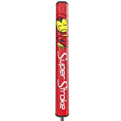 SuperStroke Tour 2.0 Putter Grip, Marvel Line, Improves Feedback and Tackiness, Reducing Taper to Minimize Grip Pressure, Polyurethane Outer Layer