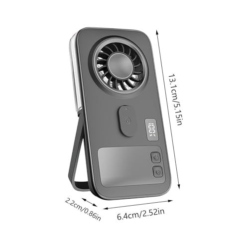 Ventilateur portable avec nébuliseur pour des nuits fraîches dans la chambre