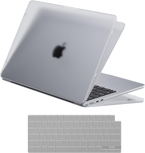 Image of Soonjet for MacBook Air 13 Inch Case M5-M2 2026-2022, Hard Shell Cover
