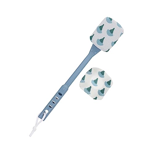 Beatifufu 1Pc Long Handle Bath Brush for Back Cleaning Body Massage Scrubber Shower Brush Soft Bathing Accessory for Exfoliation Care for Shower Use