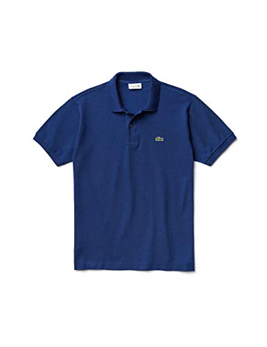 Lacoste L1212 Camisa de Polo para Hombre, Azul (Methylene F9F), M