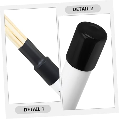 Par de baquetas de madera para batería y percusión miniatura 6