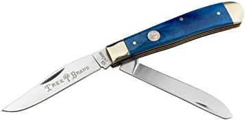 BOKER Traditional Series 2.0 Trapper, CPM-D2 Dual Blades, Slip Jo...