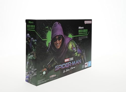 TAMASHII NATIONS - Spider-Man: No Way Home - S.H. Figuarts - Green Goblin Action Figure, 6.1 inches - Image 3