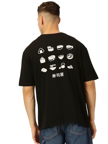 Image of Thomas Scott Men's | Graphic | Half Sleeve | Oversized Fit | Cotton Blend | Crew Collar | Casual Tshirt