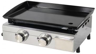 CK2231 Cater-Cook 2 Burner Gas Griddle - Outdoor Use ONLY.