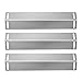 Folocy 16 1/2 Inch Grill Heat Plates Shield Burner Covers BBQ Gas Grill Replacement Parts, Heat Tent for Charbroil 463211513, 463211514, 463211512, BBQ Grillware GGPL-2100, GGPL2100, Smoke Canyon