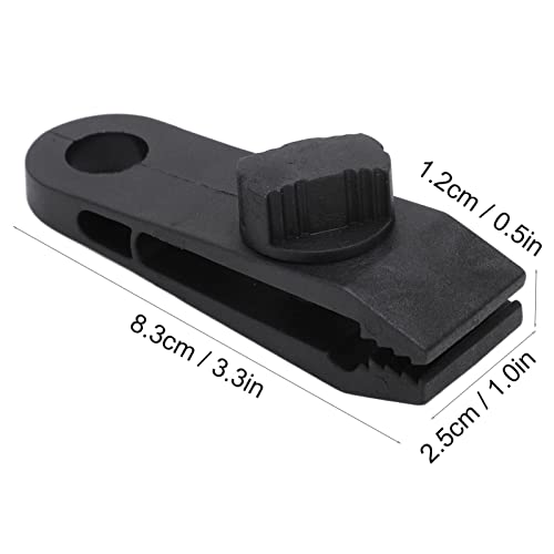 Tarpclips, duurzaam Gemakkelijk te dragen buitententklem met spiraalgesp voor zwembadluifelafdekking voor kamperen - Image 7