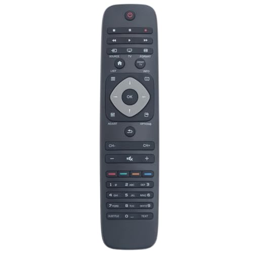 Allimity 242254990467 YKF309-001 Replacement Remote Replacement for Philips LCD TV 32PFL5507K/12 32PFL5507T/12 32PFL5507H/12 32PFL5507K/12 32PFL5507H/12 40PFL5527H/12 40PFL5007H/12 55PFL5537H/12