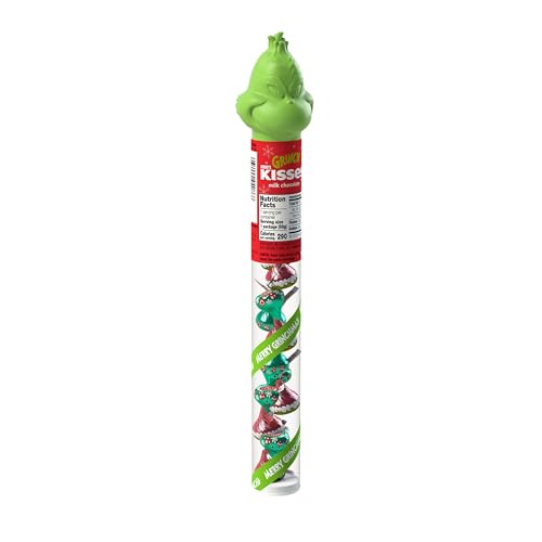 Hershey's Kisses Grinch Milk Chocolate Christmas Candy Cane, 2.08 oz - image 3