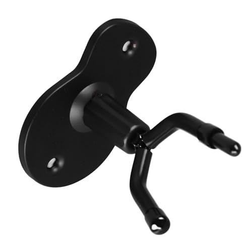Geigenaufhänger mit Bogenhaken, Robust und Langlebig, Doppelkopf-Design, Einfache Installation für Zuhause und Studio (1PCS)