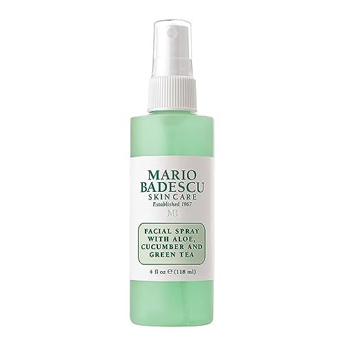 Image of Mario Badescu Facial Spray for All Skin Types, Face Mist that Hydrates and Restores Balance, Helps to Soothe the Skin Suitable for Men & Women, Travel Size