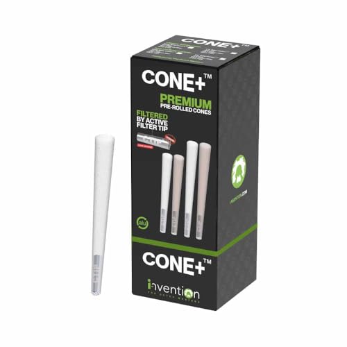 100 CONE+ King Size Cones mit CTIP Aktivkohlefilter konische Hülsen (100 classic)
