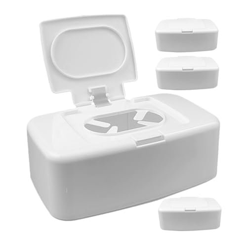 OUNONA 4 Piezas Caja Dispensadora de Húmedas Práctico y Funcional para Hogar y Cocina Reutilizable Limpiar