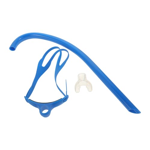 TOYANDONA Tubo de Buceo Multifuncional y Conveniente para Adultos Equipamiento de Portátil para Entrenamiento de Natación y Buceo Diseño Ergonómico Color Azul