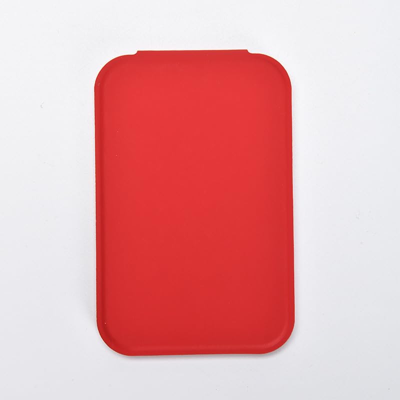 Hand Mirror,Ultrathin Ultralight, Portable, Folding, Handheld, Compact Travel Mirror for Camping,Home,Office,Small Mirror for Pocket and Purse,Good for Gift (Red)-image-39