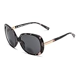 Sofia Vergara x Foster Grant Women's Adela Bifocal Sunreaders Square Reader Sunglasses, Purple Demi, 59 mm + 1.5