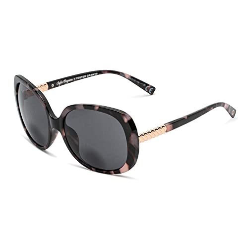 Foster Grant Women's Adela Bifocal Sunreaders Square Reader Sunglasses