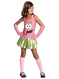 SpongeBob Squarepants Girl's Patrick Costume, Medium