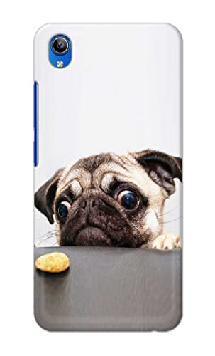 Image of PRINTFIDAA� Printed Hard Back Cover Case for Vivo Y91i | Vivo Y90 | Vivo Y91C Back Cover (Pug Dog) -2808