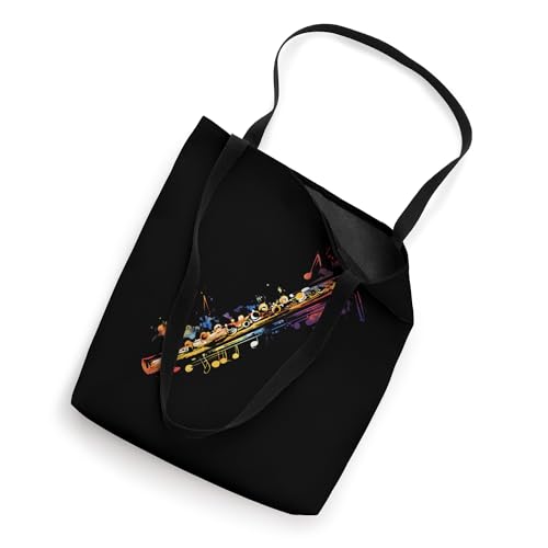 Bolso tipo Tote para instrumento de flauta miniatura 2