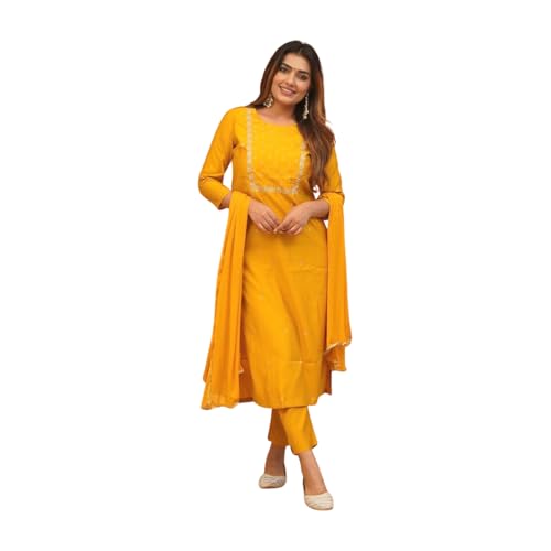 Image of Shiv Textiles Women Kurta Sets for Women