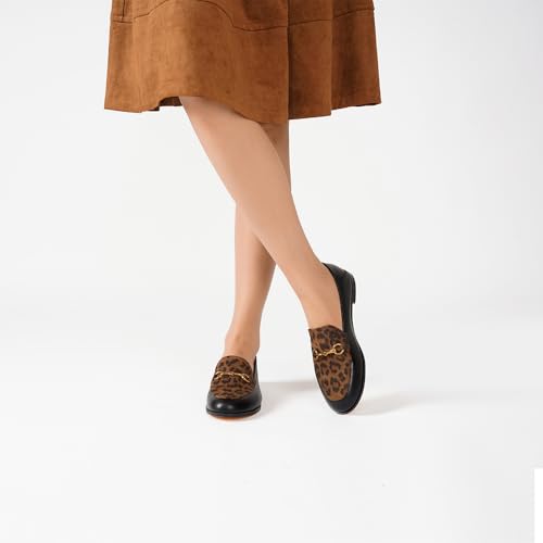 Image of Vertundy Loafers for Women Penny Loafer Comfortable Slip On Dressy Casual Business Work Office Shoes