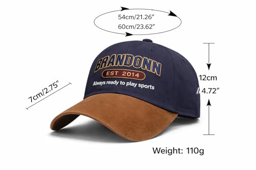 Image of BRANDONN Cap for Men & Women Casual Cotton Caps Breathable Sun Hat