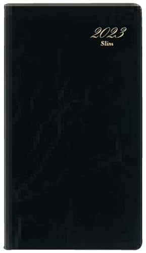 生産性手帳 2023年 ウィークリー スリム 黒 No.33