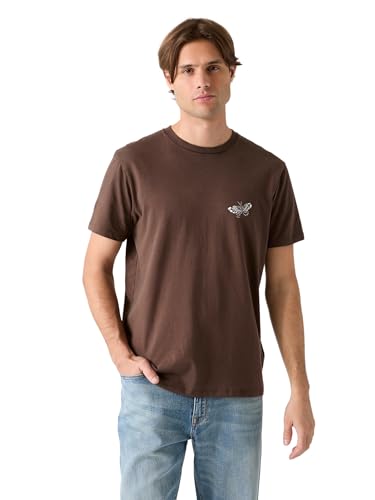T-shirt Guess Eco Paradise Butterfly à manches courtes pour homme aux finitions haut de gamme