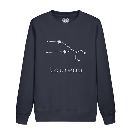Sweatshirt enfant Taureau signe astrologie constellation motif étoile