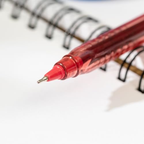 ديلي قلم كروي بطرف صغير 0.7 ملم ازرق 50 قطعة