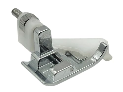 Image of ZENITH Blind Hem Pressure Foot Snap on Type for Automatic Electric Low Shank Sewing Machines Suitable for Usha Janome Brother Singer etc Steel Finish (Blind Hem)