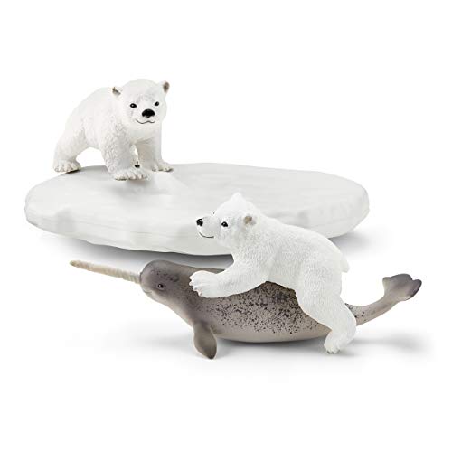 schleich 42531 Eisbären-Rutschpartie, für Kinder ab 3 Jahren, Wild Life - Spielset – Bild 3