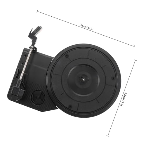 Tocadiscos retro con mecanismo avanzado y aguja resistente de vinilos 2