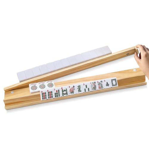 Set de 4 Soportes de Madera para Fichas American Mahjong 45 cm miniatura 6