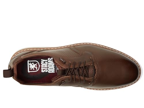Image of Stacy Adams, Men, Sync Lace-Up, Brown Crazyhorse, 8.5, Medium