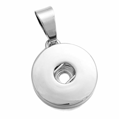 Choose a Style | Snap Jewelry Necklace Pendant Fits 18MM 20MM Ginger Charm Interchangeable Custom Snap Buttons
