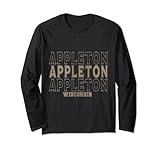 Photo Gallery appleton vintage wisconsin maglia a manica Photo Gallery appleton vintage wisconsin maglia a manica