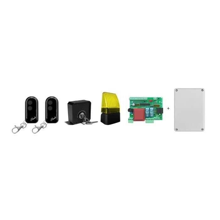  KIT CENTRALE PER SERRANDE CON ACCESSORI NOLOGO KIT-S2SLED AUTOMAZIONE ORIGINALE