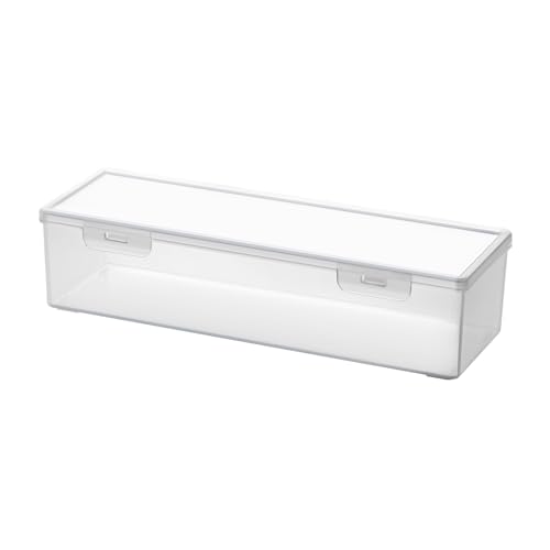 Vidifor Clear Art Supply Storage Organizer with Lid